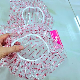 Mũ Trùm Tóc - Nón Tắm Ni Lông Thường (Bán Lẻ Set 5 Cái)