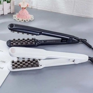  Máy dập xù bấm tóc phồng chân tóc vuông 2 in 1 kéo duỗi cao cấp 5 mức nhiệt hàng chính hãng 