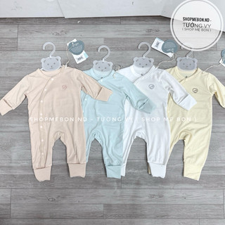 [ Bu Baby ] Body Bu dài tay bambus mềm mại, thấm mồ hôi cho bé trai bé gái