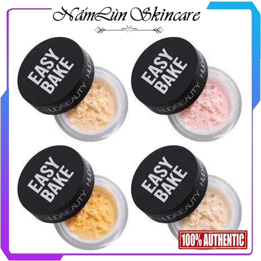 Phấn Phủ Bột Huda Beauty Easy Bake Easy Bake Loose Baking & Setting Powder Mini 0.8g Bill Sephora US