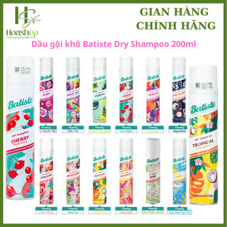 DẦU GỘI KHÔ BATISTE DRY SHAMPOO