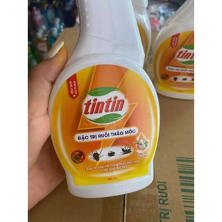 Thuốc diệt ruồi thảo mộc Tintin - Diệt Các Loại Ruồi vàng, ruồi cánh bướm, ruồi giấm