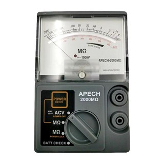Đồng hồ đo điện trở cách điện APECH-2000MΩ, 1000V
