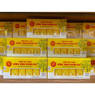 BÁNH ĐẬU XANH TRUYỀN THỐNG NGUYÊN VỊ HG20 RỒNG VÀNG HOÀNG GIA 300G - HƯƠNG VỊ TUỔI THƠ