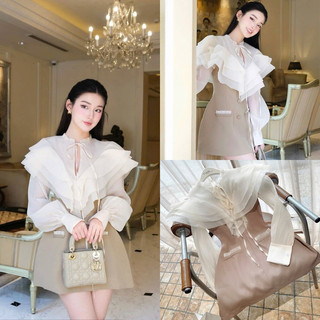 ĐẦM NUDE TAY TIÊN KHOÉT NGỰC