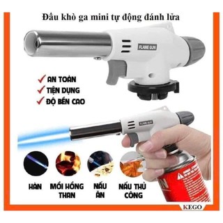 Đèn Khò ga mini FlameGun_Japan đánh lửa tự động nhiệt độ tối đa 1400 độ C.