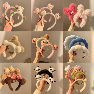 Cài tóc băng đô bờm lông cute dễ thương phụ kiện tóc rửa mặt skincare đa dạng mẫu mã hình thù ngộ nghĩnh
