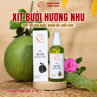 XỊT BƯỞI MỌC TÓC MOM SHIN 100ML | Giúp Tóc Con Mọc Nhanh Dài | Vũ Phương Thảo Mom Shin, Shop Mẹ Thảo