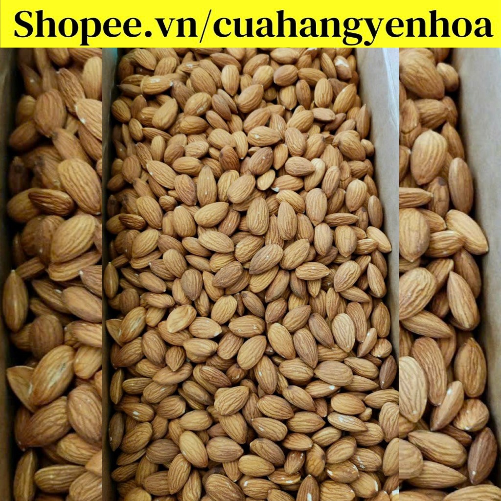 500g Hạnh Nhân Sạch Vỏ Rang Sẵn