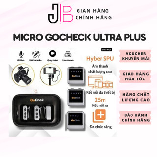  Micro Thu Âm Cài Áo Gochek Ultra Plus Chính Hãng Lọc Tạp Âm Giảm Ồn Chuyên Nghiệp Cam Kết Bảo Hành 12 Tháng  JB STUDIO  