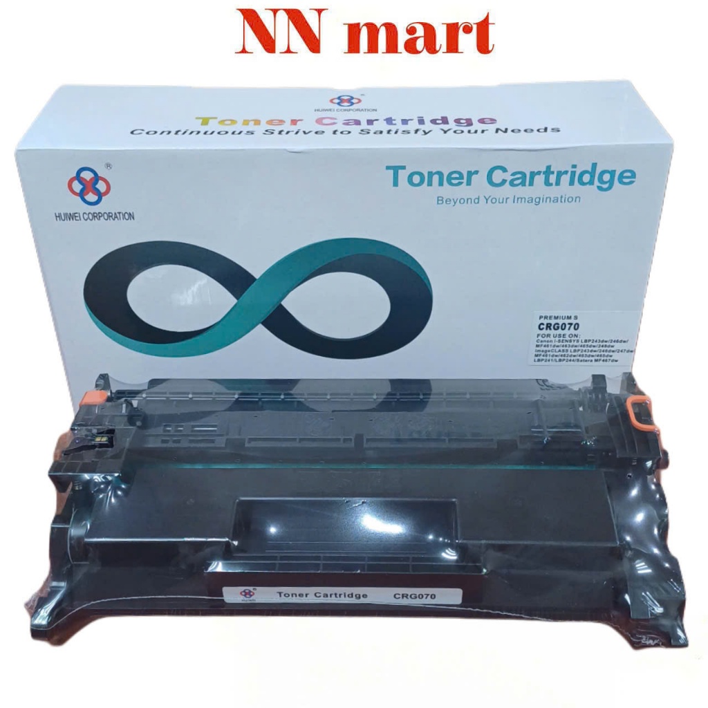 Hộp mực in CRG 070 (070 H) dùng cho máy Canon LBP, 243dw, 246dw, 248x, MF461dw, MF462dw, MF463dw,...