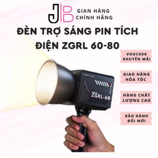  Đèn Livestream Chuyên Nghiệp ZGRL-60 Có Pin Tích Điện Đèn Chiếu Sáng Chụp Ảnh Quay Phim Phát Trực Tiếp JB STUDIO 