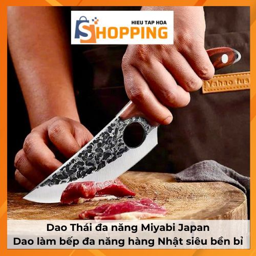 Dao Thái đa năng Miyabi Japan. Dao làm bếp, dã ngoại đa năng hàng Nhật siêu bền bỉ, tặng kèm bao da