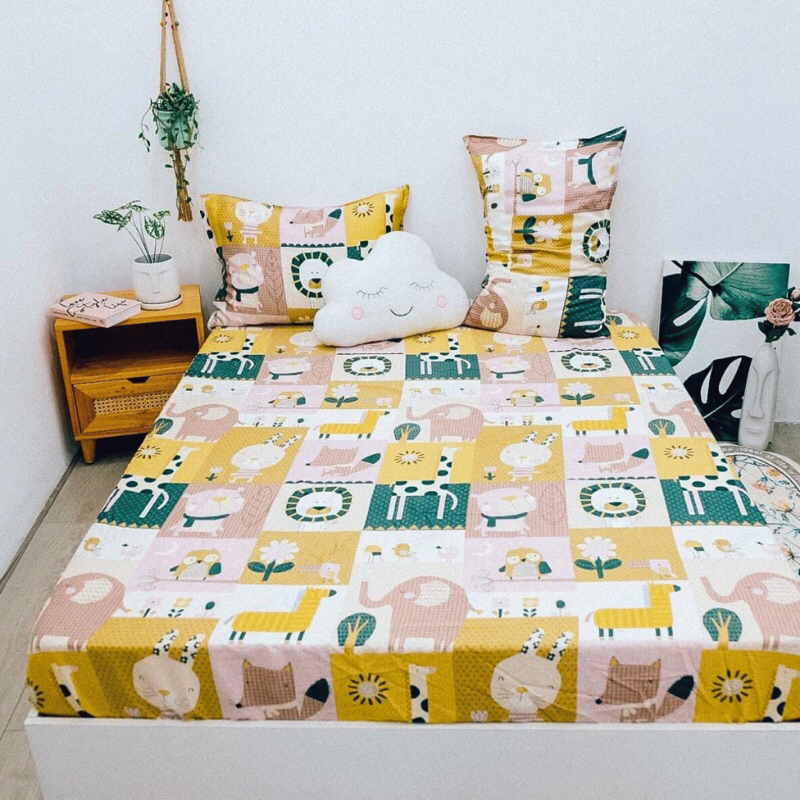 Set 4 món Tencel 80S mẫu sở thú - Laviem Bedding