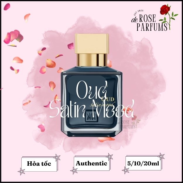 Nước hoa Oud Satin Mood EDP 5ml/10ml - 𝘙𝘰𝘴𝘦𝘥𝘦𝘱𝘦𝘳𝘧𝘶𝘮𝘦𝘦