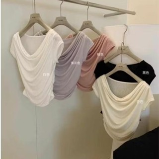 Áo thun cổ đổ hàng QC