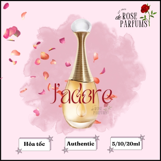 Nước Hoa Nữ Jadore EDP 5ml/10ml - 𝘙𝘰𝘴𝘦𝘥𝘦𝘱𝘦𝘳𝘧𝘶𝘮𝘦𝘦