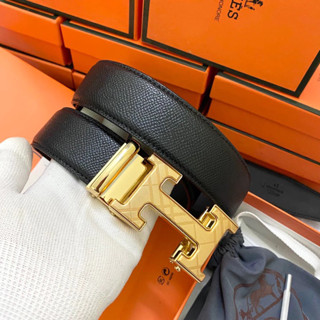 Thắt lưng nam chữ H/ Dây lưng nam bản khoá tự động hàng fullboxx