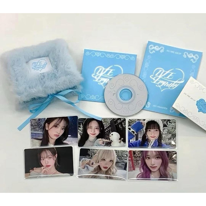 <SẴN> LẺ BỘ ẢNH ALBUM CARD PHOTOCARD WALLET NHÓM IVE THE 3RD EP EMPATHY - LIMITED MD VER <đọc kĩ mô 