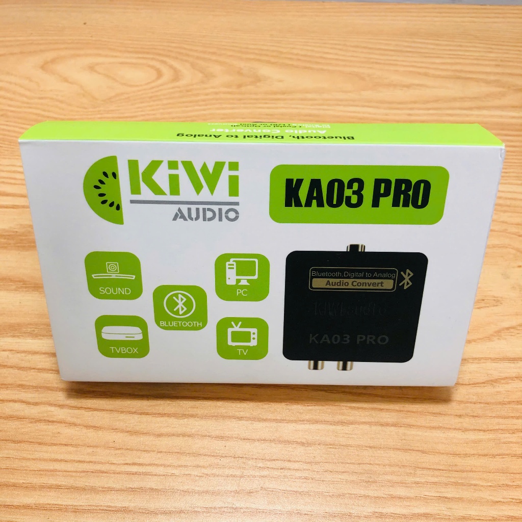 Bộ chuyển âm thanh quang KIWI KA03 PRO có kết nối không dây Bluetooth