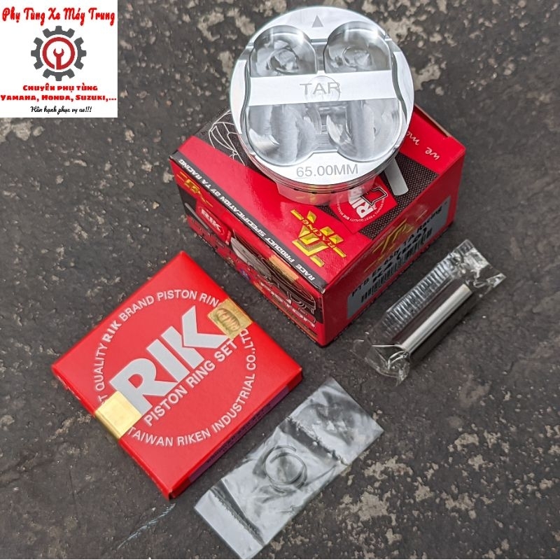 Trái piston nén FJN - TA RACING 65 dành cho Exciter 135, Exciter 150