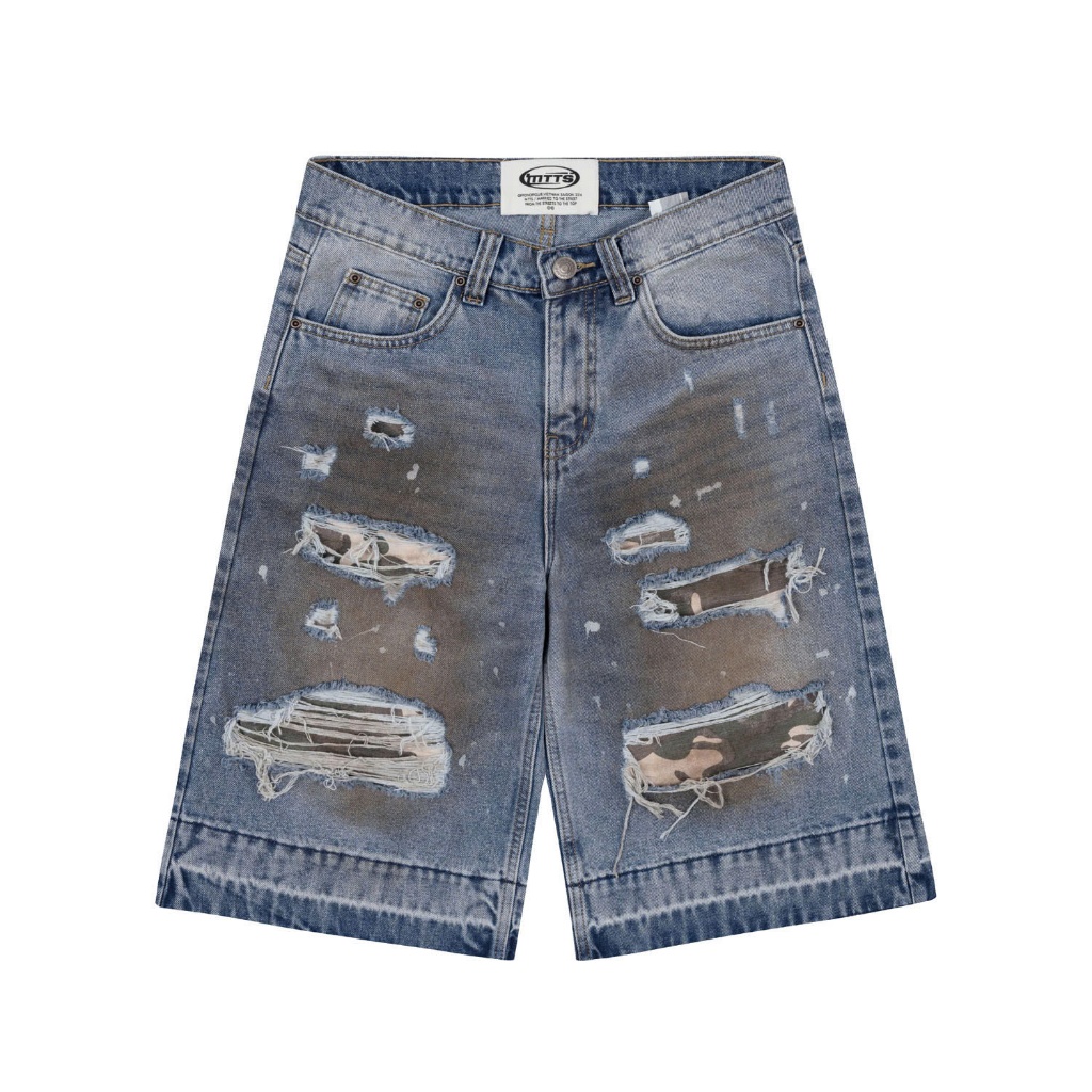 Quần Jean Ngắn OFFONOFF RP Camo Layer Demin Jorts