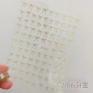 sticker nơ dán trang trí móng nhiều mẫu