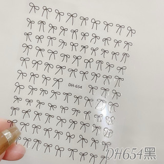 sticker nơ dán trang trí móng nhiều mẫu