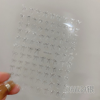 sticker nơ dán trang trí móng nhiều mẫu
