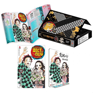 Truyện tranh Thanh Gươm Diệt Quỷ - Tập 23 - Bản Siêu Đặc Biệt Unseal đủ quà đi kèm - NXB Kim Đồng