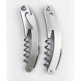 [ MRV012 ] Dụng cụ khui rượu vang , mở nắp chai đa năng 3 trong 1 bằng thép không gỉ