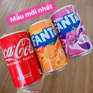 ( combo 6 lon) Nước ngọt fanta cam, fanta nho, coca Nhí Nhật Bản xả kho