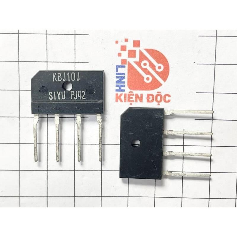 [ Combo 7 chiếc ] KBJ10J Diode Cầu 10A 600V