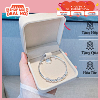 Vòng tay nam nữ bạc S925 - Lắc tay bi bạc Ý nam nữ kèm chuông basic dễ đeo ZaZa.accessories