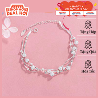Vòng Tay Nữ Ovine ZaZa - Lắc Tay Nữ Charm Bi 3 Lớp Ovine Dễ Thương, Thanh Lịch ZaZa.accessories