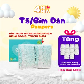 Bỉm Tã Dán Pampers Baby Dry Nội Địa Hàn Quốc  Thấm Hút Khô Thoáng Chống Hăm Các Size Cho Bé