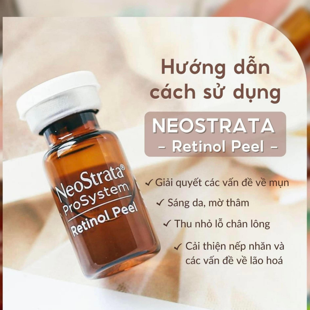 (1 lọ) Peel Da Sinh Học Siêu Cấp NeoStrata ProSystem Retinol Peel 1.5ml