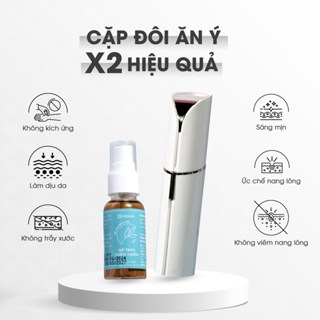  Máy Dọn Lông Dealia Chính Hãng & Mỡ Trăn Dưỡng Ẩm Ngăn Lông Mọc Lại - Combo Siêu Tiết Kiệm 