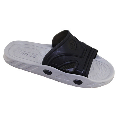 Dép quai ngang nam Bita's DSEM.02 (Đen + Kem + Trắng + Xám + Xanh biển + Xanh minơ)