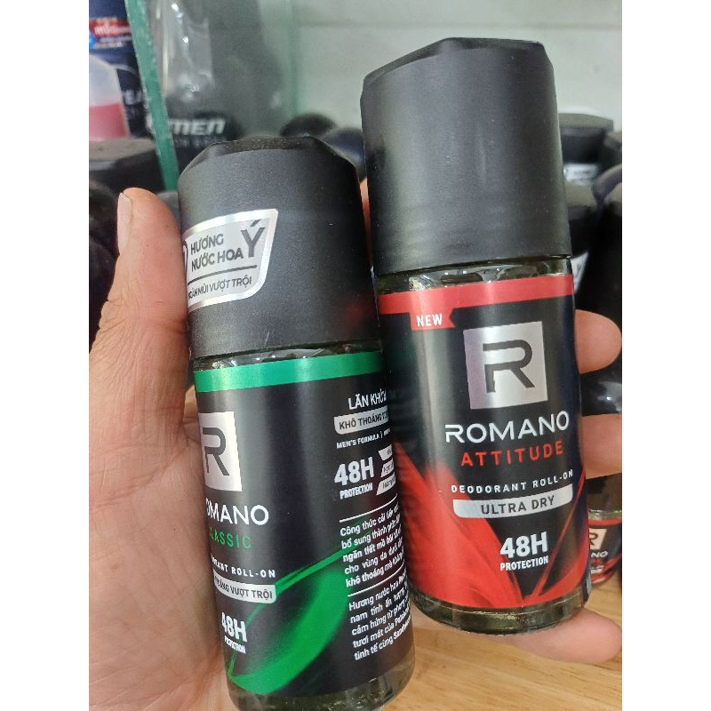 Lăn khử mùi Romano 50ml  Chính Hãng