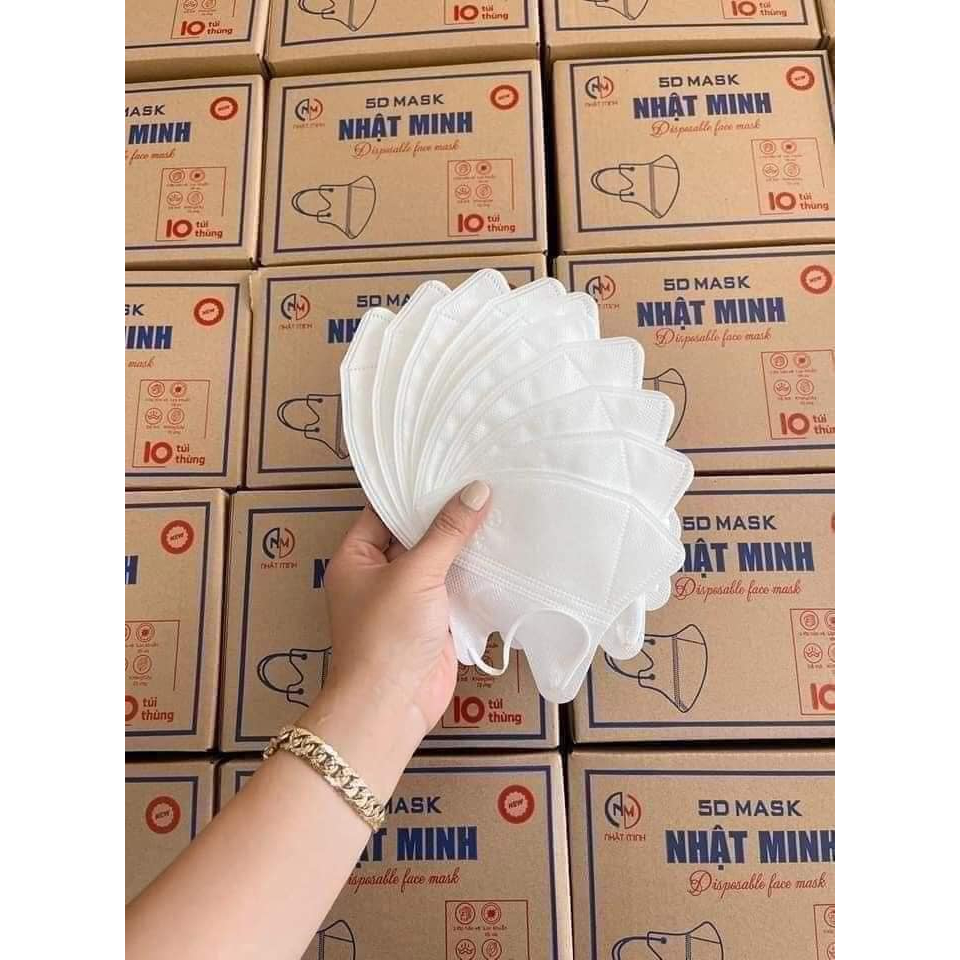 Sỉ thùng 200 khẩu trang 5D mard