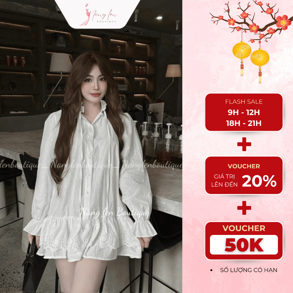 Váy baby doll thô mềm L12| Nanglenboutique