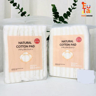  Bông Tẩy Trang 3 Lớp Natural cotton pads 222 Miếng  MẪU MỚI   