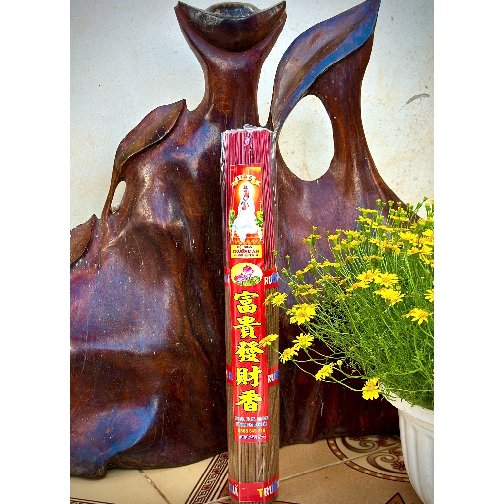Nhang Quế 4 Tấc - Nhang Sạch Trường An Tự Nhiên, An Toàn