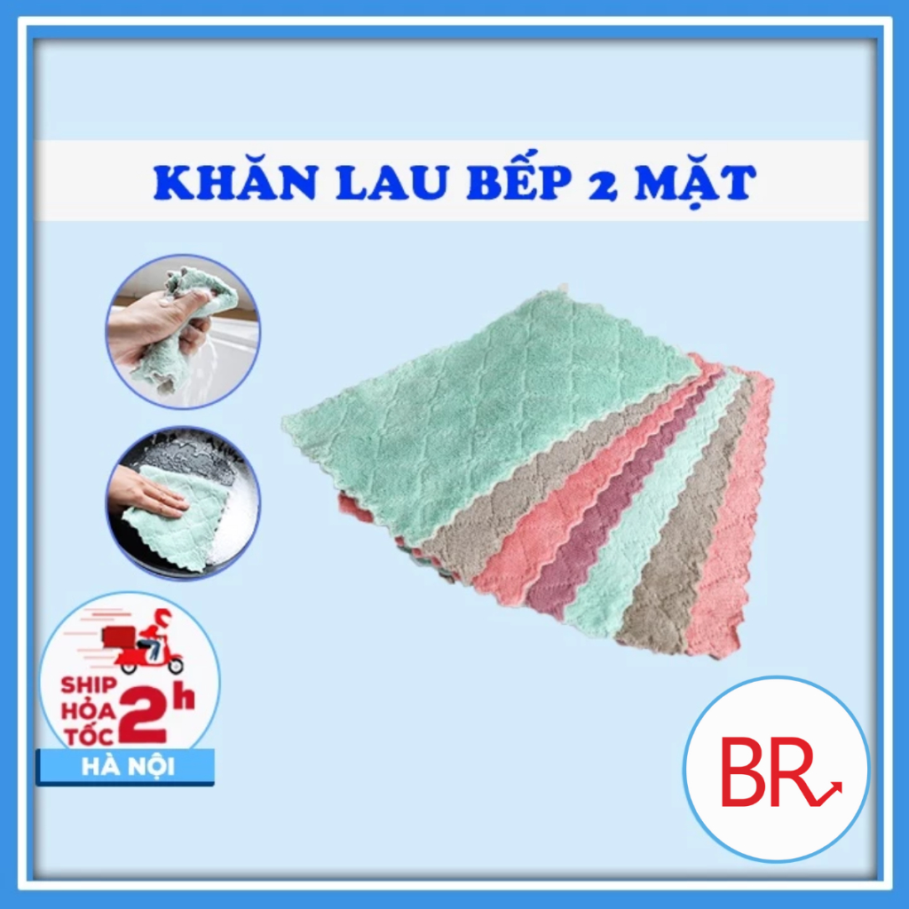 Khăn Lau Bếp Đa Năng 2 Mặt 00361