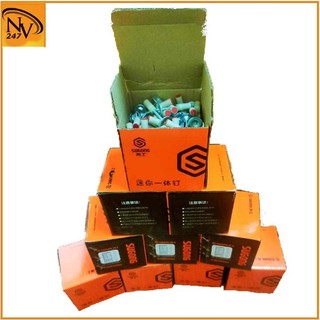  Gói 100 đinh hạt nổ chính hãng SUGONG đinh móc hạt nổ cho súng bắn đinh máy bắn đinh mini 