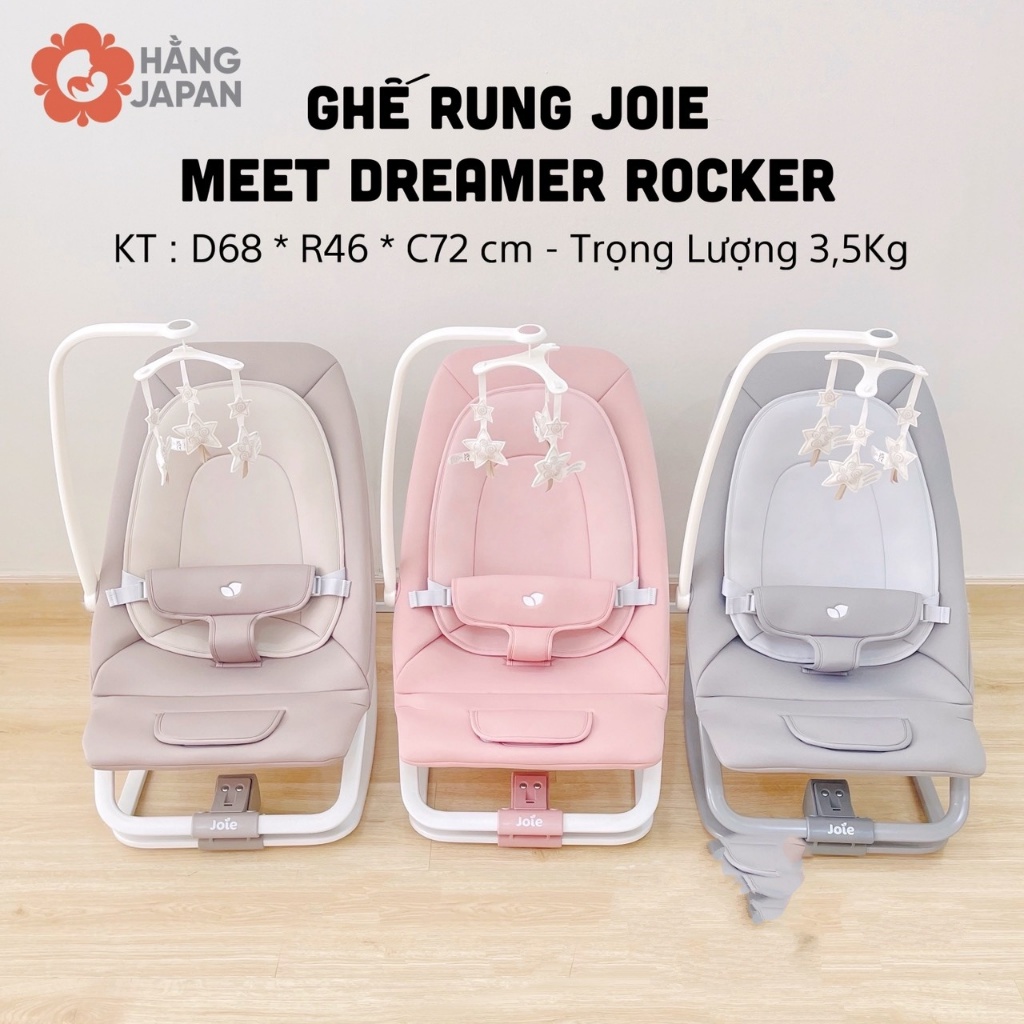 Ghế rung trẻ em Joie Dreamer cho bé từ sơ sinh đến 15kg