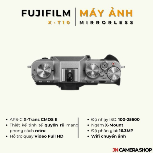 Fujifilm X-T10 kèm ống kính 16-50 mm | BigBuy360 - bigbuy360.vn
