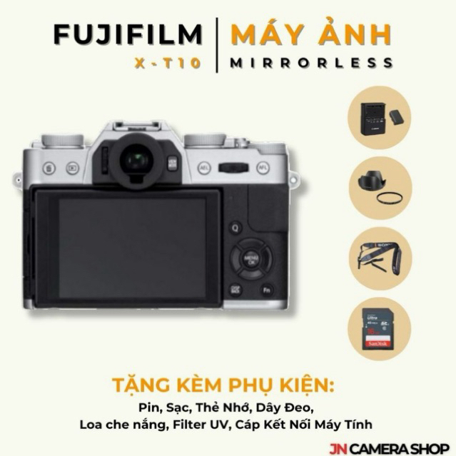 Fujifilm X-T10 kèm ống kính 16-50 mm | BigBuy360 - bigbuy360.vn