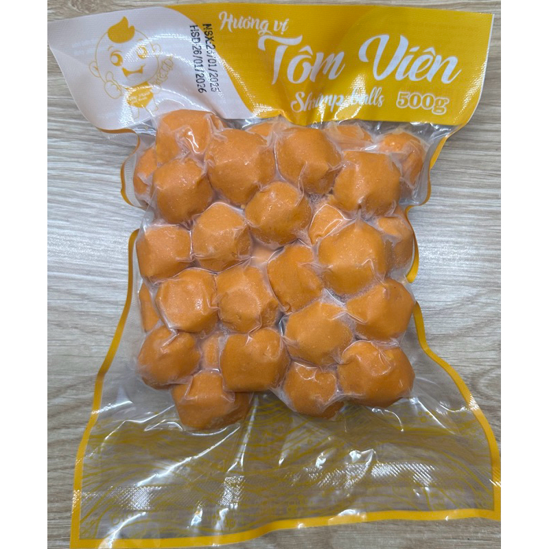🍀Tôm viên Ngon 50 viên 🍀 500g